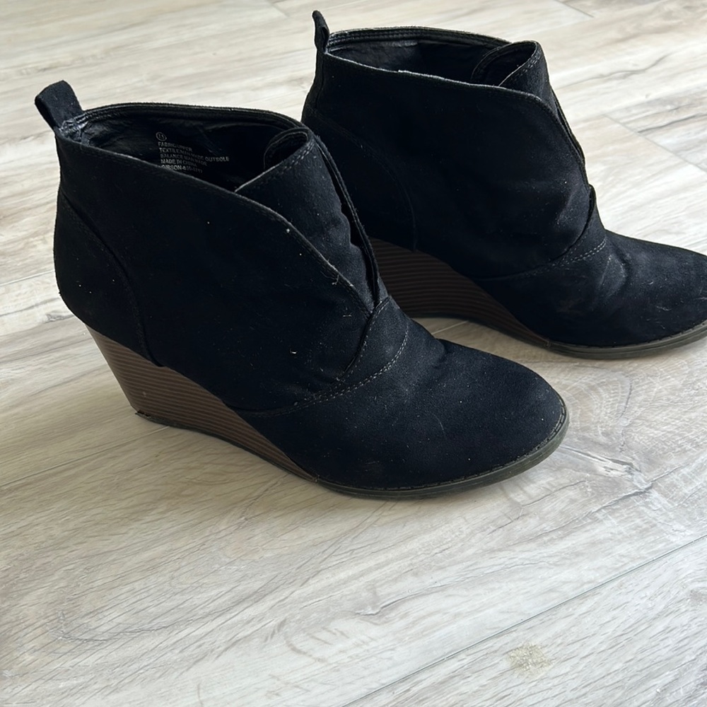 David Arrcon 7.5 booties blk